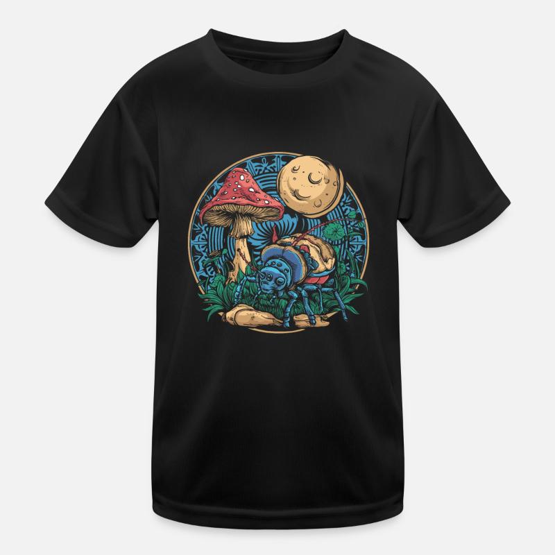 Fairycore Pilze Luna Moth Kinder Funktions-T-Shirt