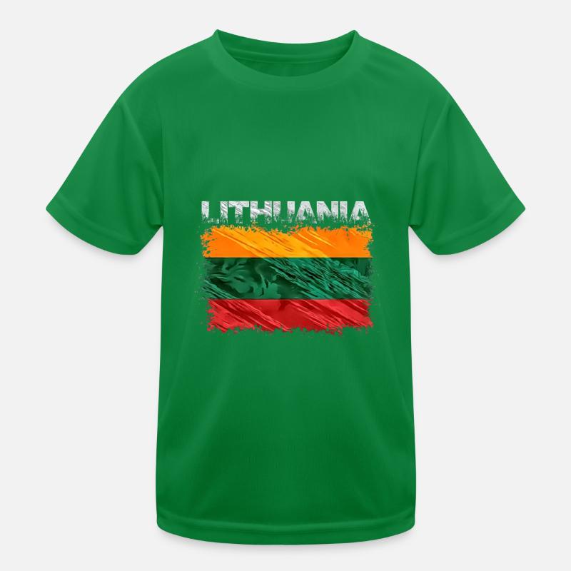 Lithuania Kids Functional T-Shirt