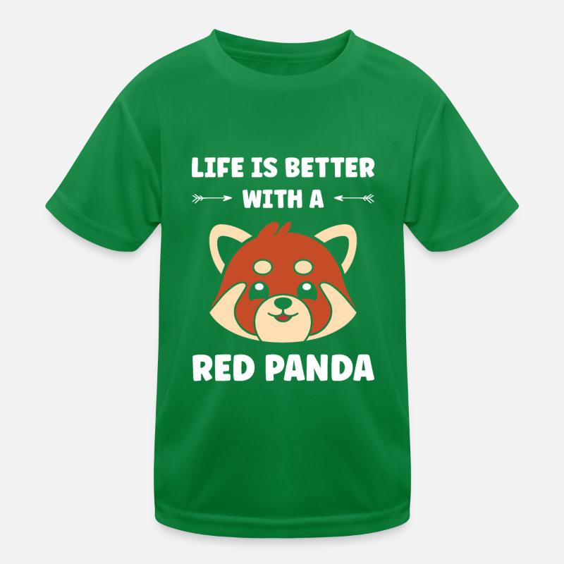 panda roux T-shirt sport Enfant