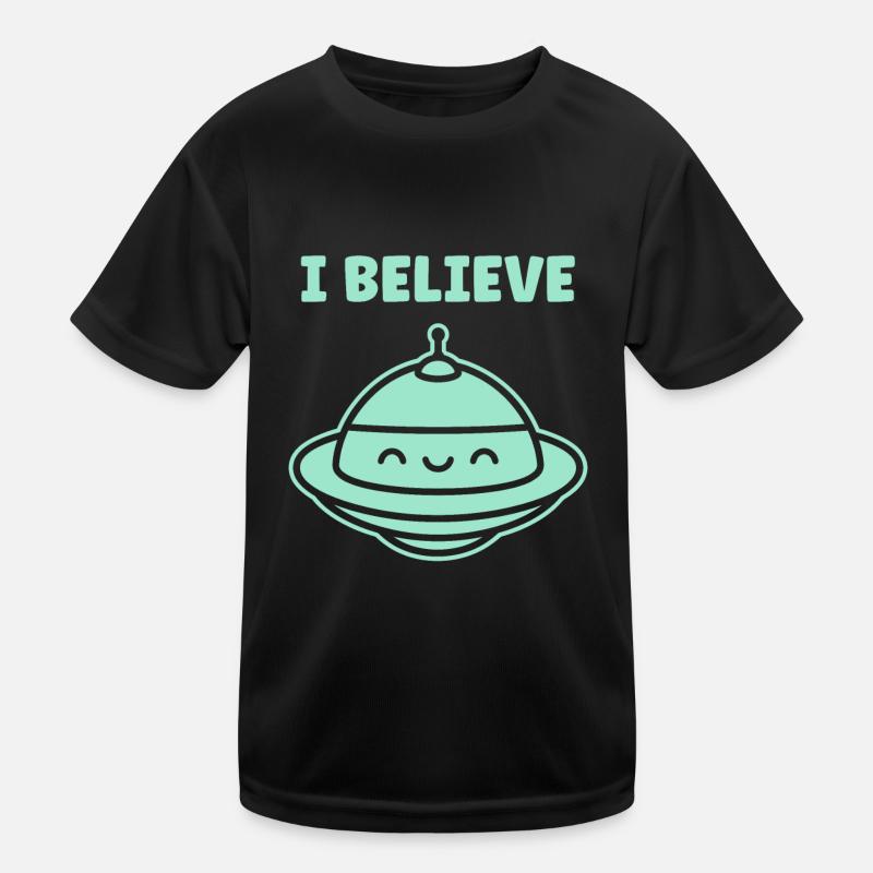 flying saucer Kids Functional T-Shirt