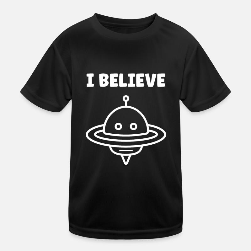 flying saucer Kids Functional T-Shirt