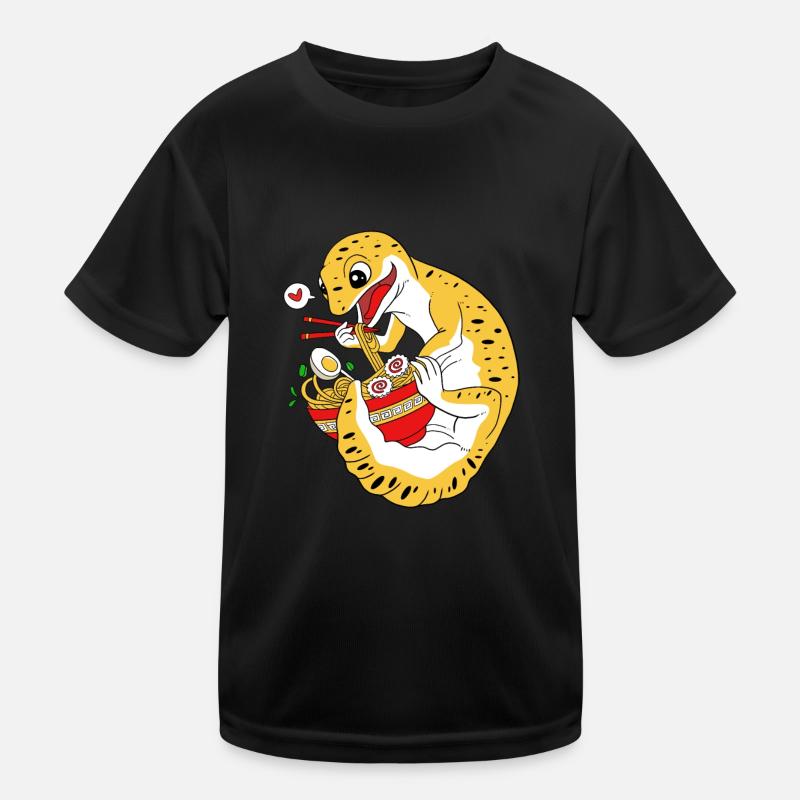 Leopard Gecko Kids Functional T-Shirt