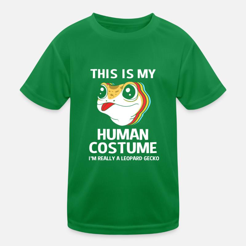 Gecko léopard T-shirt sport Enfant