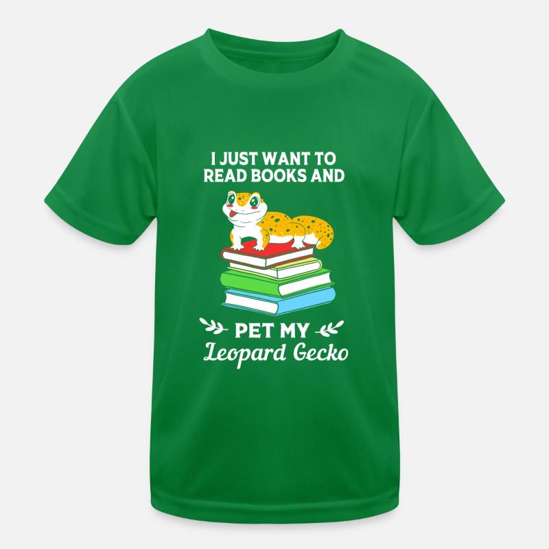 Gecko léopard T-shirt sport Enfant