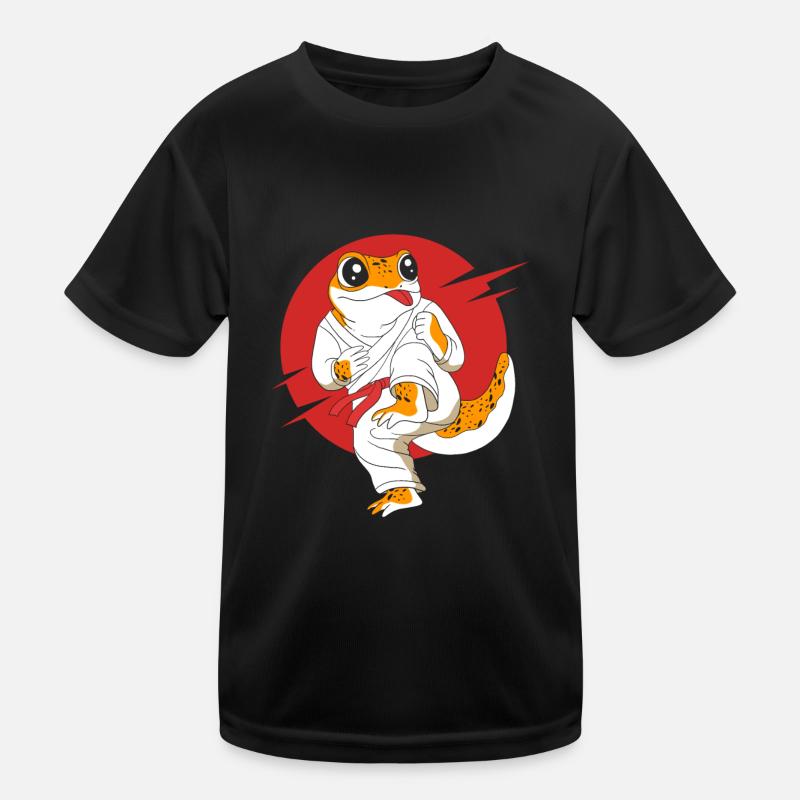 Leopard Gecko Kids Functional T-Shirt