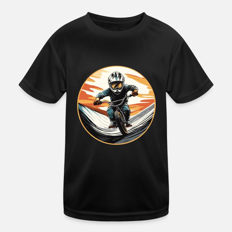 BMX Kid Kinder Funktions-T-Shirt