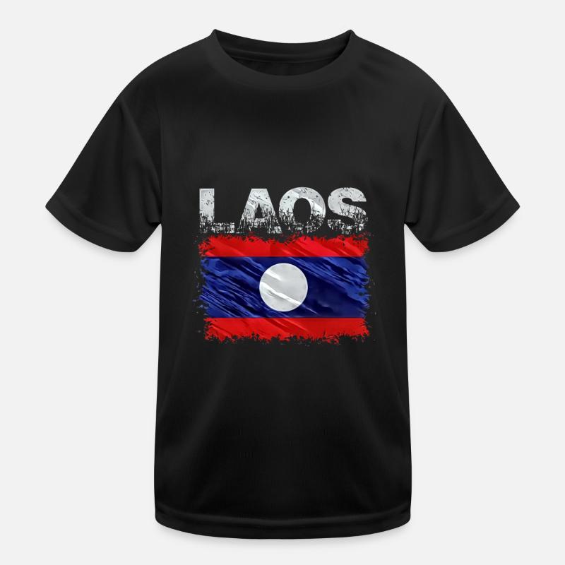 Laos Kids Functional T-Shirt