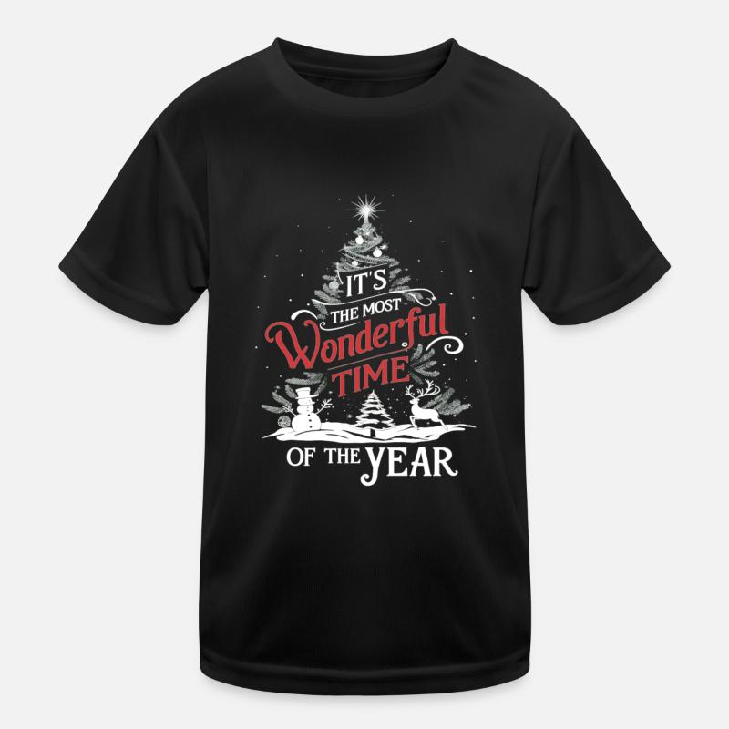 Noël Réveillon de Noël La plus belle période de l’année T-shirt sport Enfant