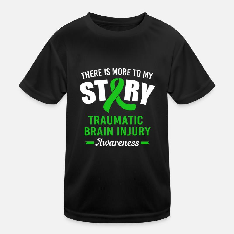 Schädel Hirn Trauma Kinder Funktions-T-Shirt