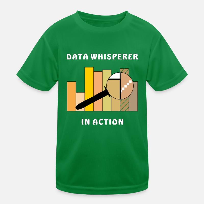 DATA WHISPERER IN ACTION Kids Functional T-Shirt