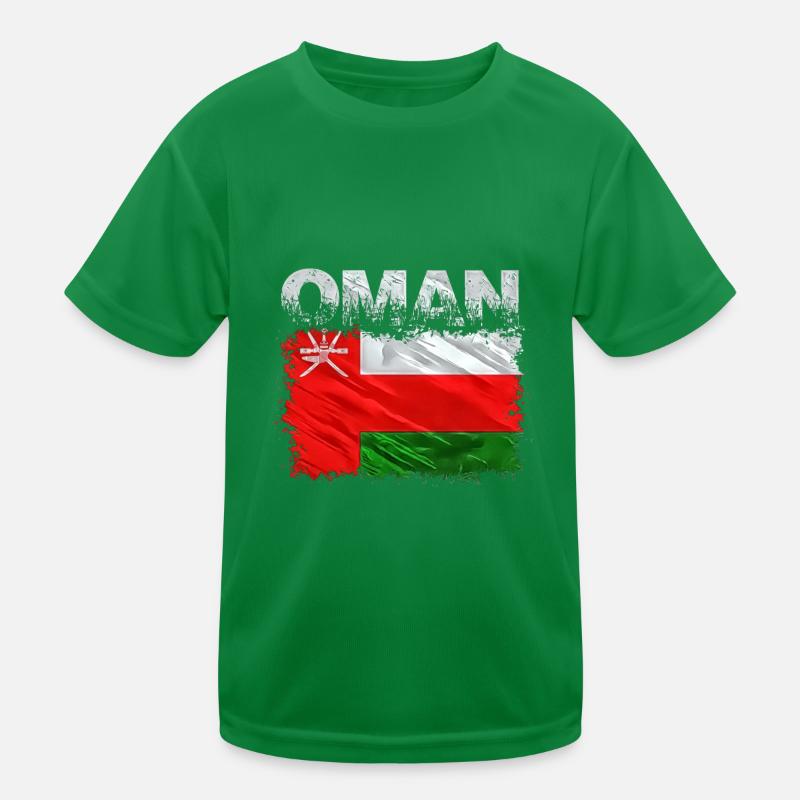 Oman Kinder Funktions-T-Shirt