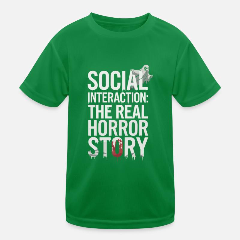 Introversion Alternative style Emotional Kids Functional T-Shirt