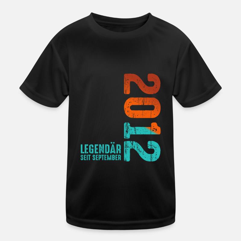 September 2012 Legendär Seit Kinder Funktions-T-Shirt