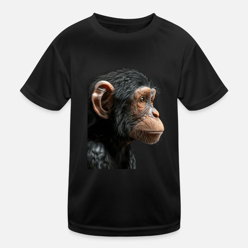 Affe Kinder Funktions-T-Shirt
