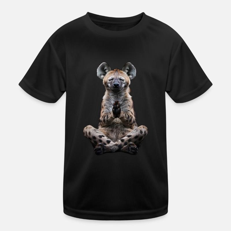 Hyäne Kinder Funktions-T-Shirt