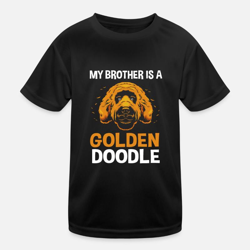 Goldendoodle Kinder Funktions-T-Shirt