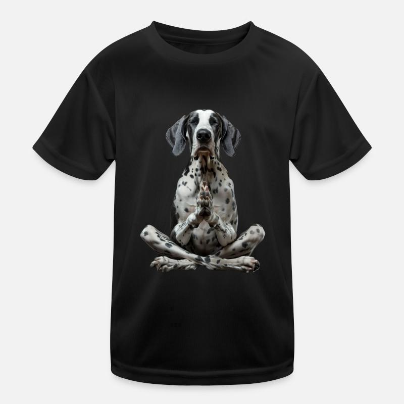 Deutsche Dogge Kinder Funktions-T-Shirt