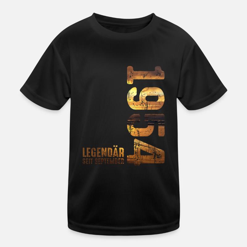 Legendary since September 1954 Birthday Kids Functional T-Shirt