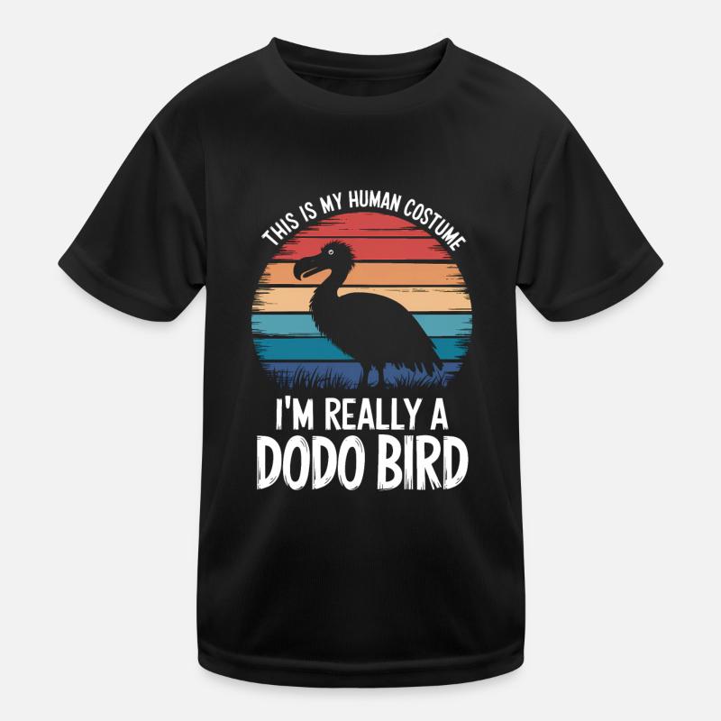 Dodo Spruch Dodo Vogel Lustiges Dodo Geschenk Kinder Funktions-T-Shirt