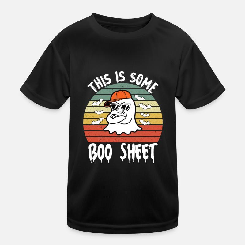 This is Some Boo Sheet Halloween Kids Functional T-Shirt