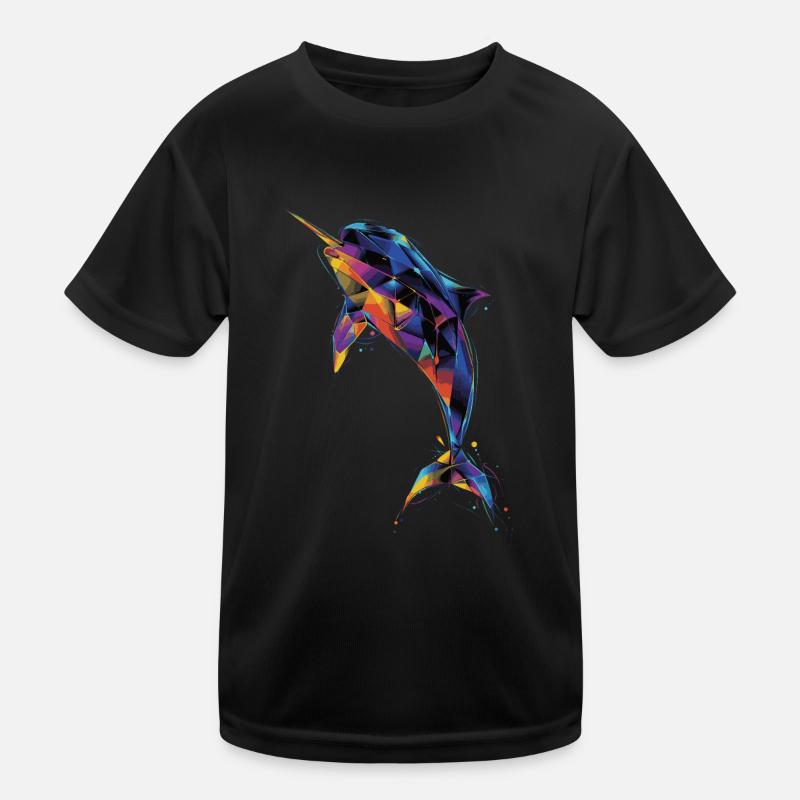 Narwal Kinder Funktions-T-Shirt