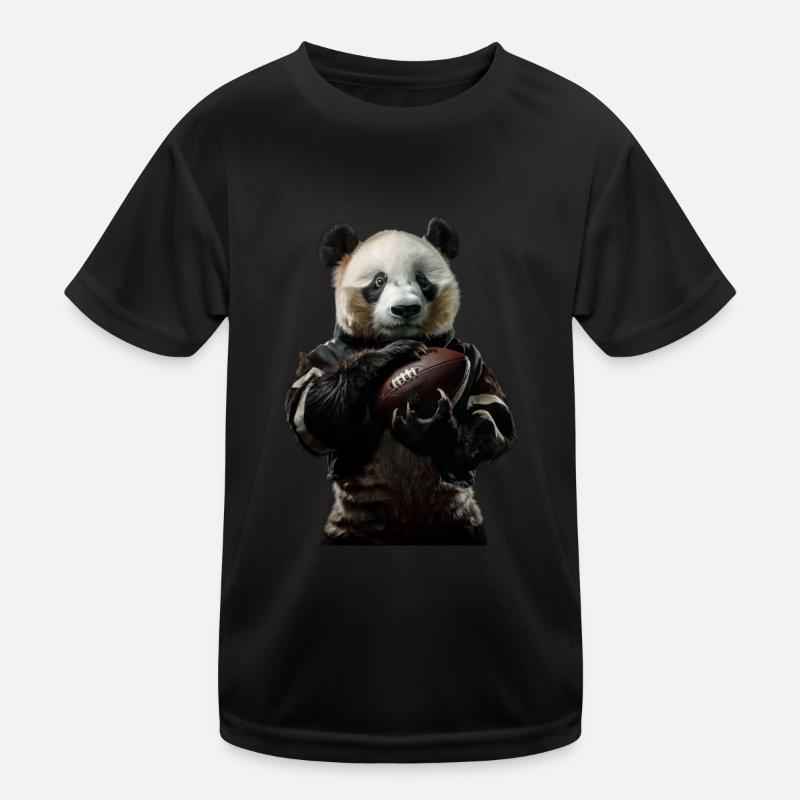 Panda Kids Functional T-Shirt