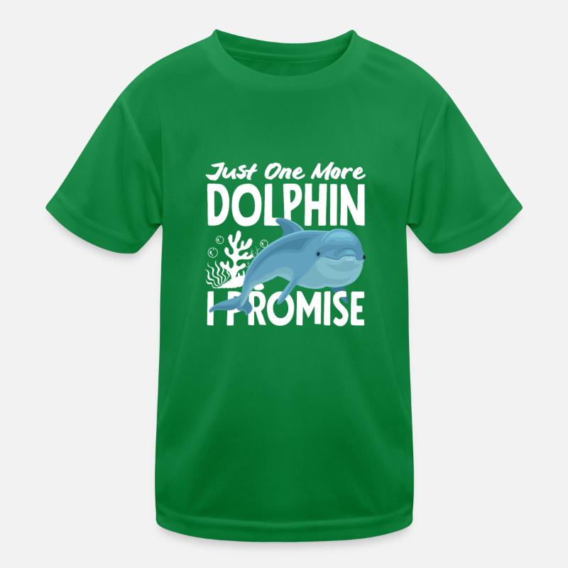Nur Noch Ein Delfin Ich Verspreche Kinder Funktions-T-Shirt