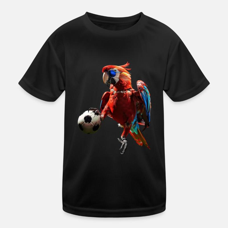 Papagei Kinder Funktions-T-Shirt