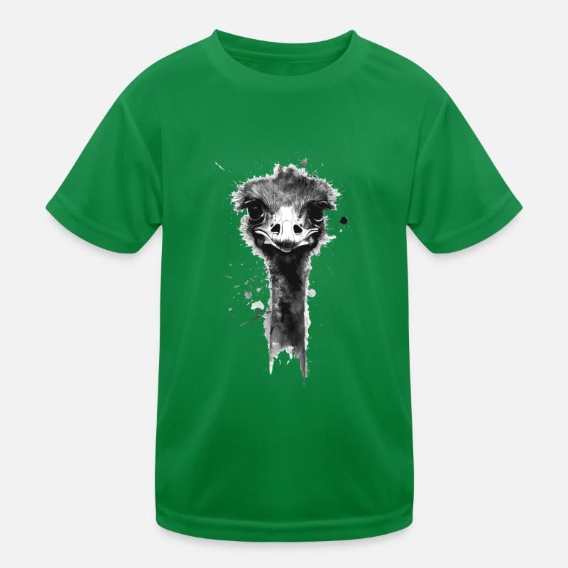 Ostrich Kids Functional T-Shirt