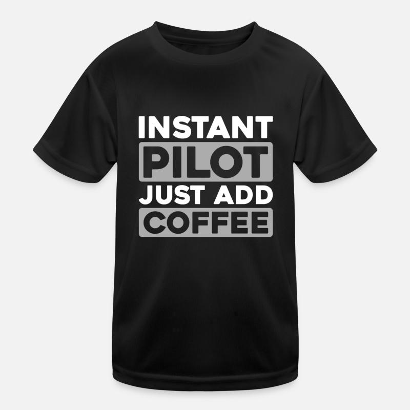 Paramotor Gleitschirmfliegen Kinder Funktions-T-Shirt