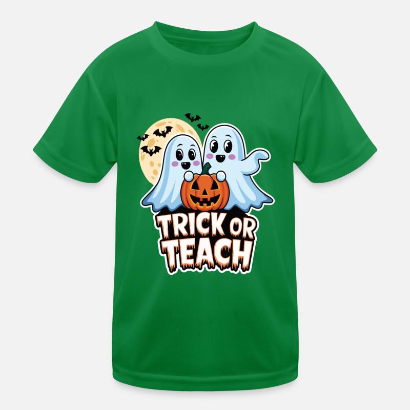 Trick Or Teach Halloween Lehrer Kinder Funktions-T-Shirt