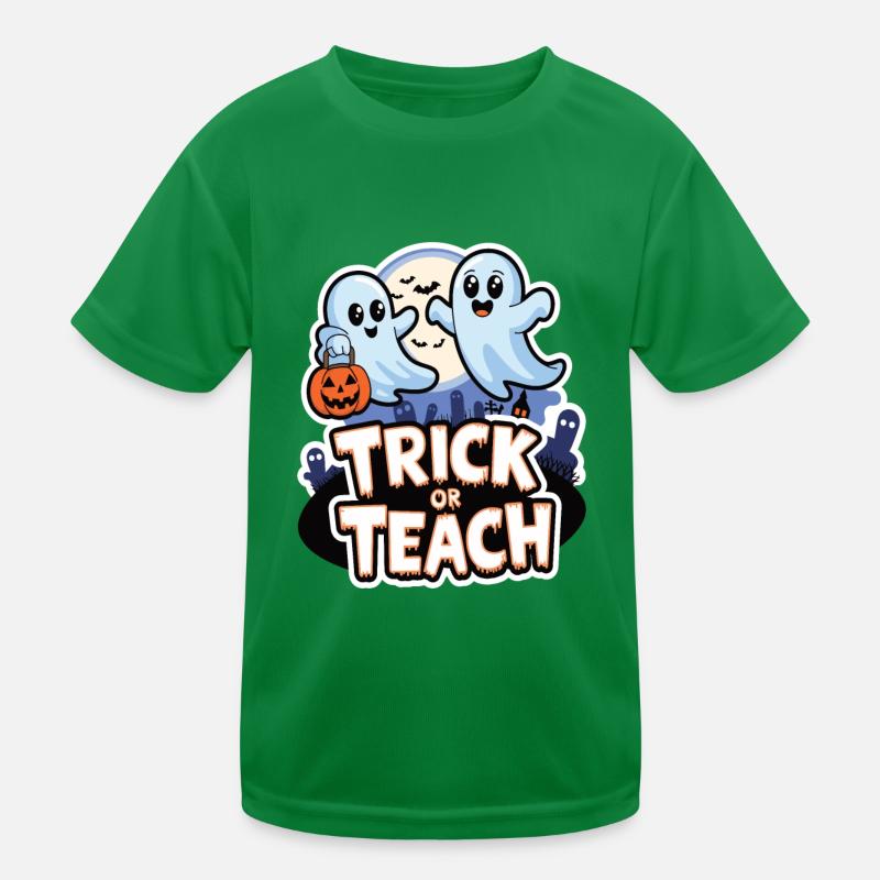 Trick Or Teach Halloween Teachers T-shirt sport Enfant