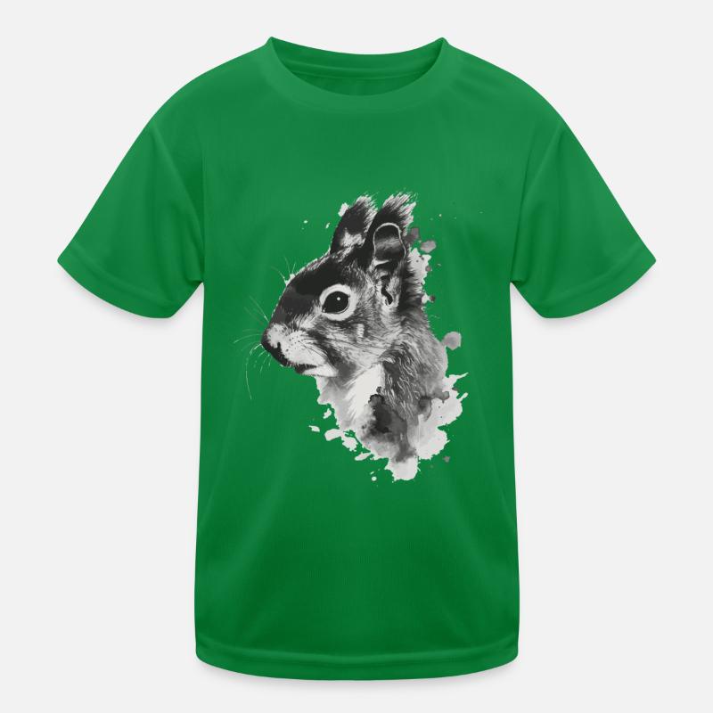 Squirrel Kids Functional T-Shirt