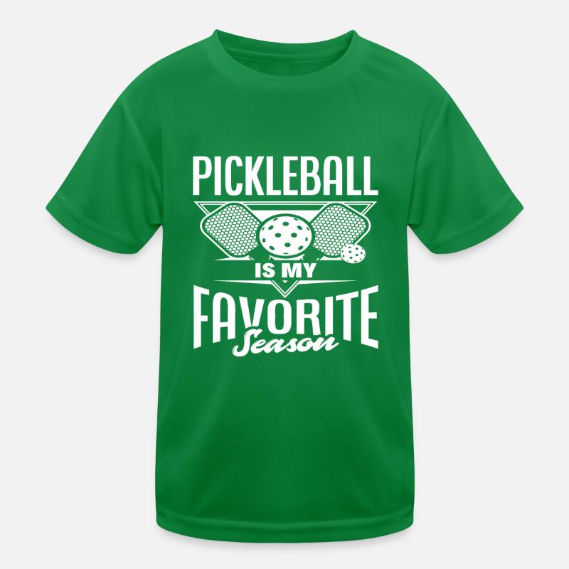 Pickleball Ist Meine Lieblingssaison Kinder Funktions-T-Shirt