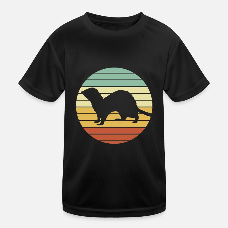 Frettchen Kinder Funktions-T-Shirt