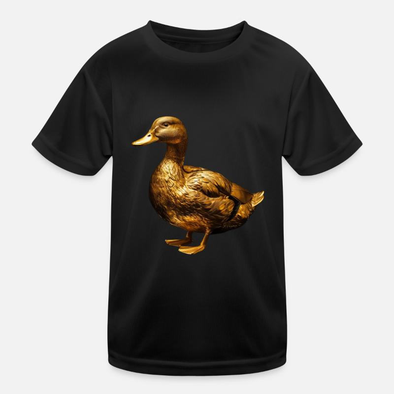 Ente Kinder Funktions-T-Shirt