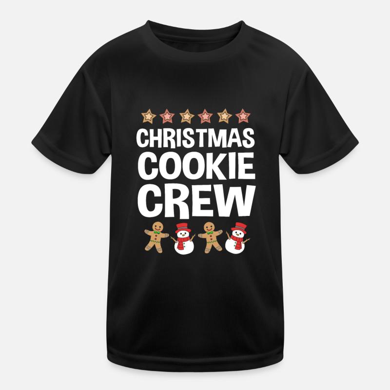 Lebkuchenmann Lebkuchenherz Lebkuchen Naschen Kinder Funktions-T-Shirt