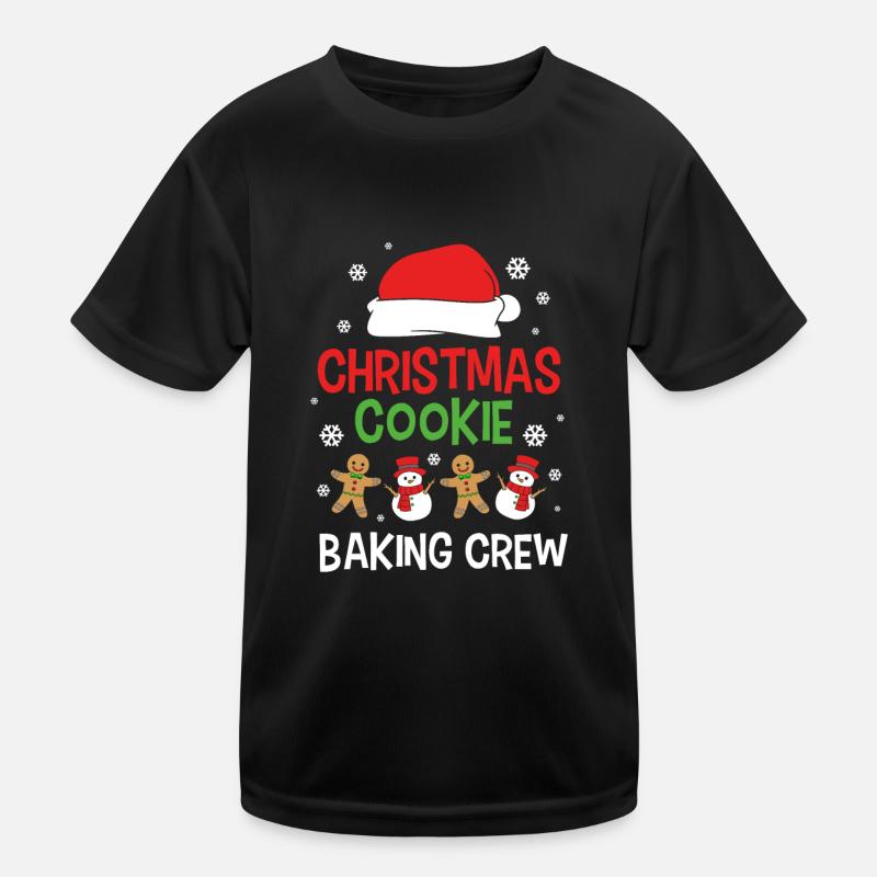 Lebkuchenmann Lebkuchenherz Lebkuchen Naschen Kinder Funktions-T-Shirt