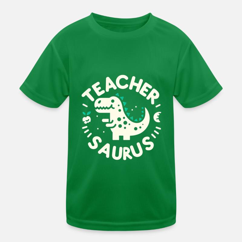 Teacher-saurus 7 Kinder Funktions-T-Shirt