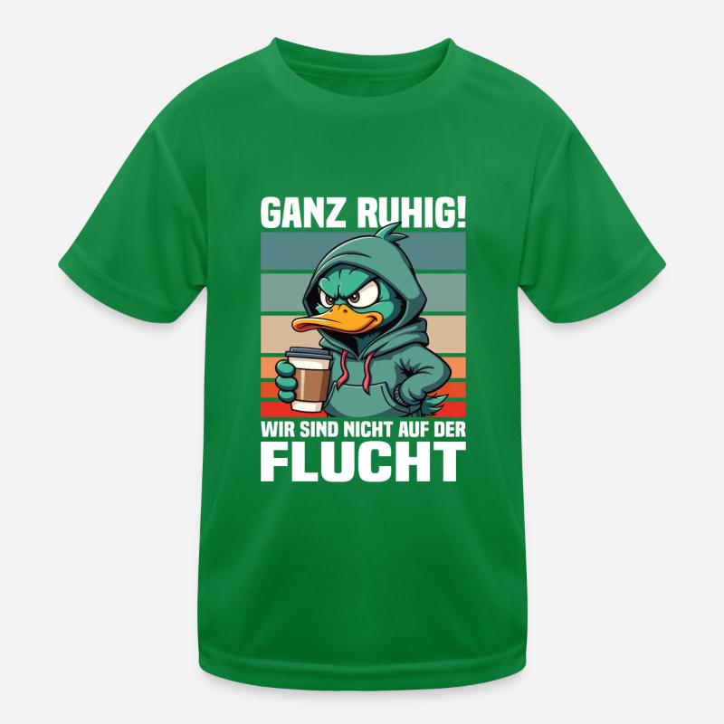 Du calme! Nous ne sommes pas en fuite T-shirt sport Enfant