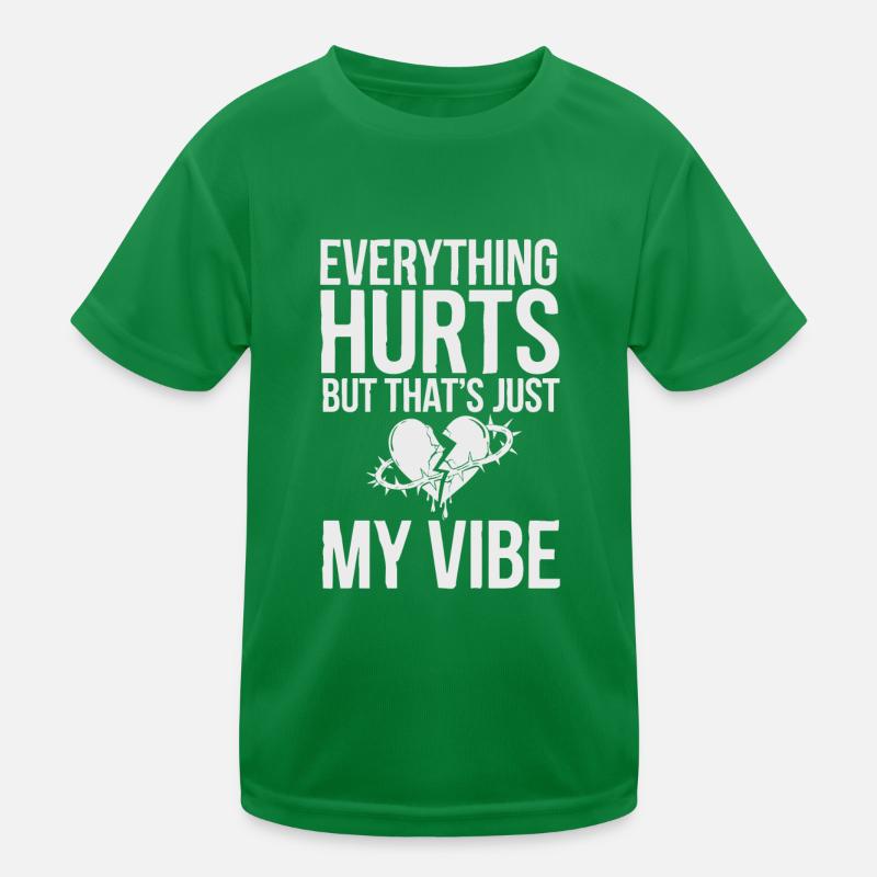 Introversion Alternative Style Emotional Kids Functional T-Shirt