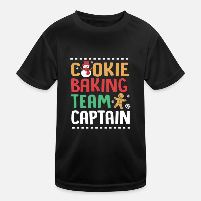 Lebkuchenmann Lebkuchenherz Lebkuchen Naschen Kinder Funktions-T-Shirt