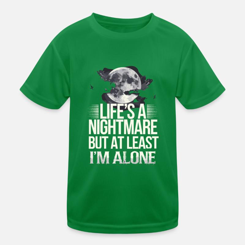 Introversion Alternative Style Emotional Kids Functional T-Shirt