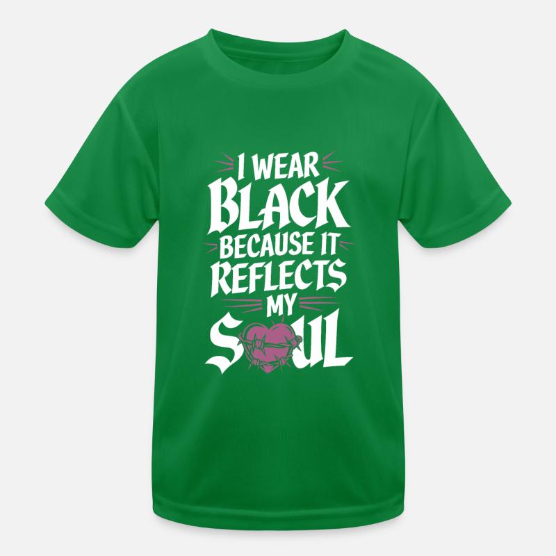 Introversion Alternative Style Emotional Kinder Funktions-T-Shirt