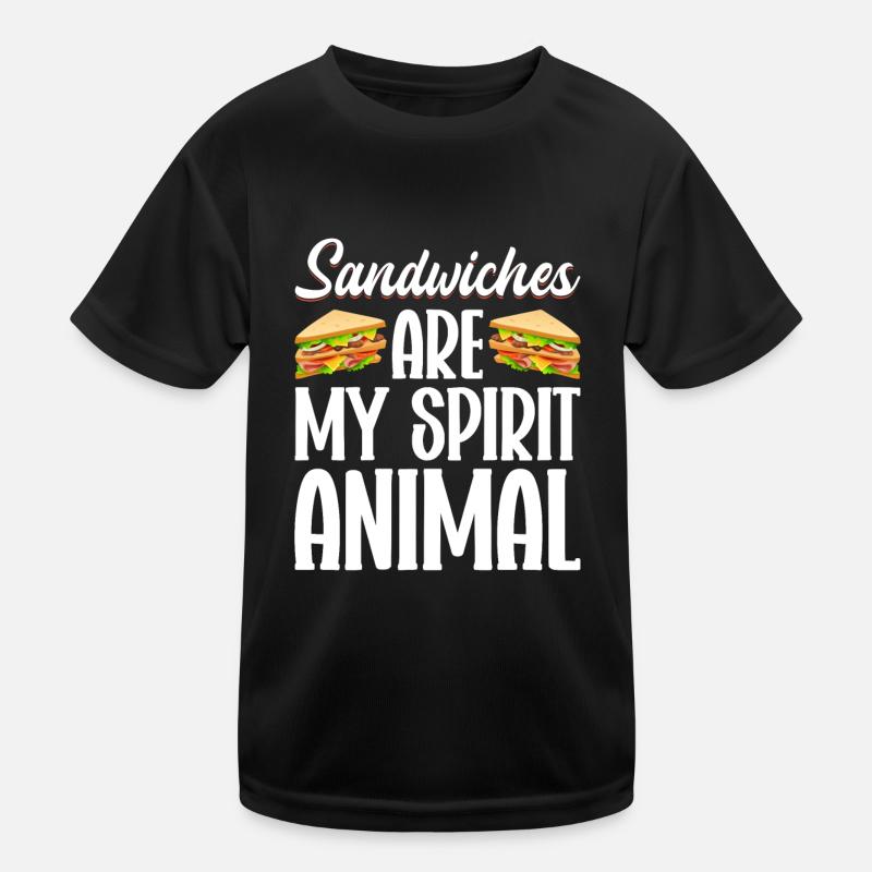 Amateurs de sandwichs Amateurs de restauration rapide T-shirt sport Enfant
