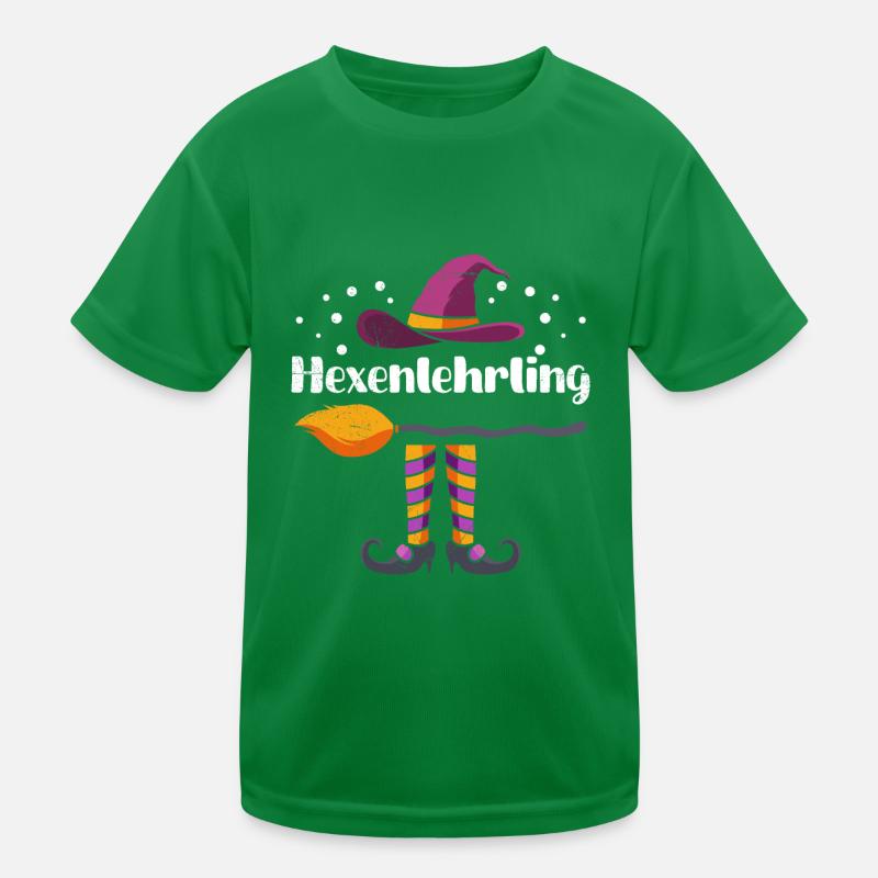 Halloween Costume Girl Witch Apprentice Halloween Kids Functional T-Shirt