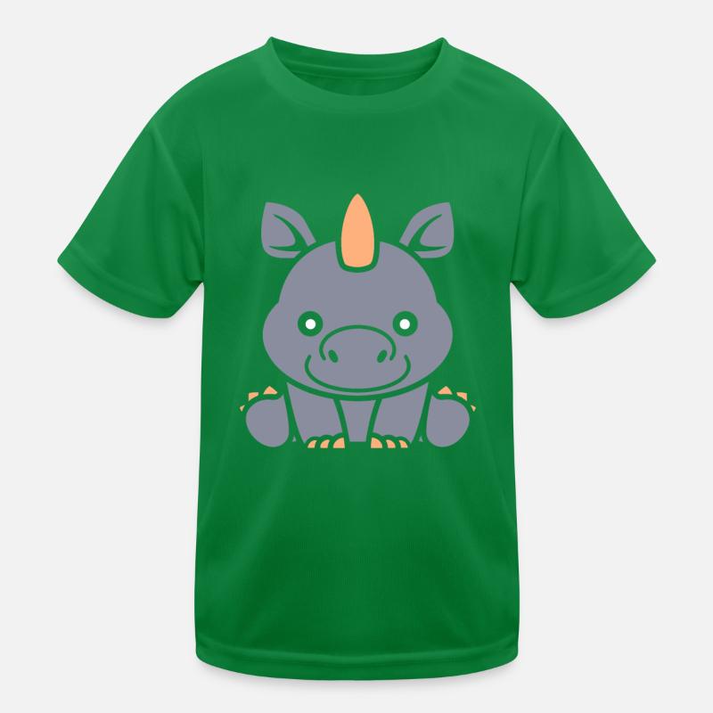 rhinoceros Kids Functional T-Shirt