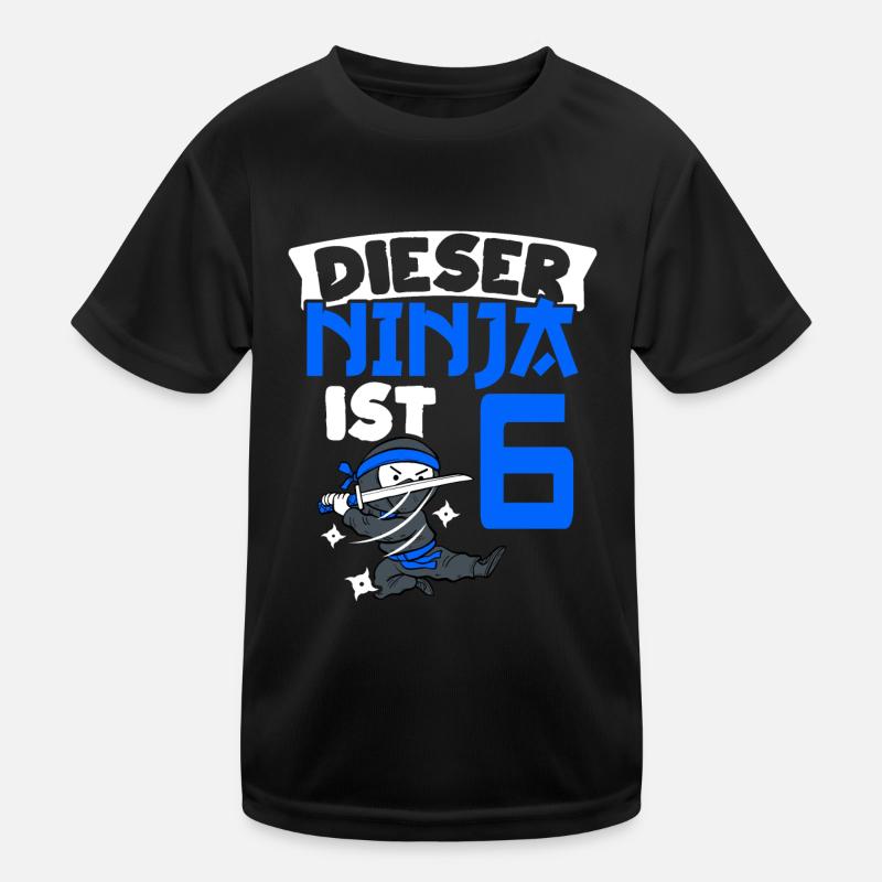 Cette ceinture ninja 6 ans de ninja Ninja L T-shirt sport Enfant
