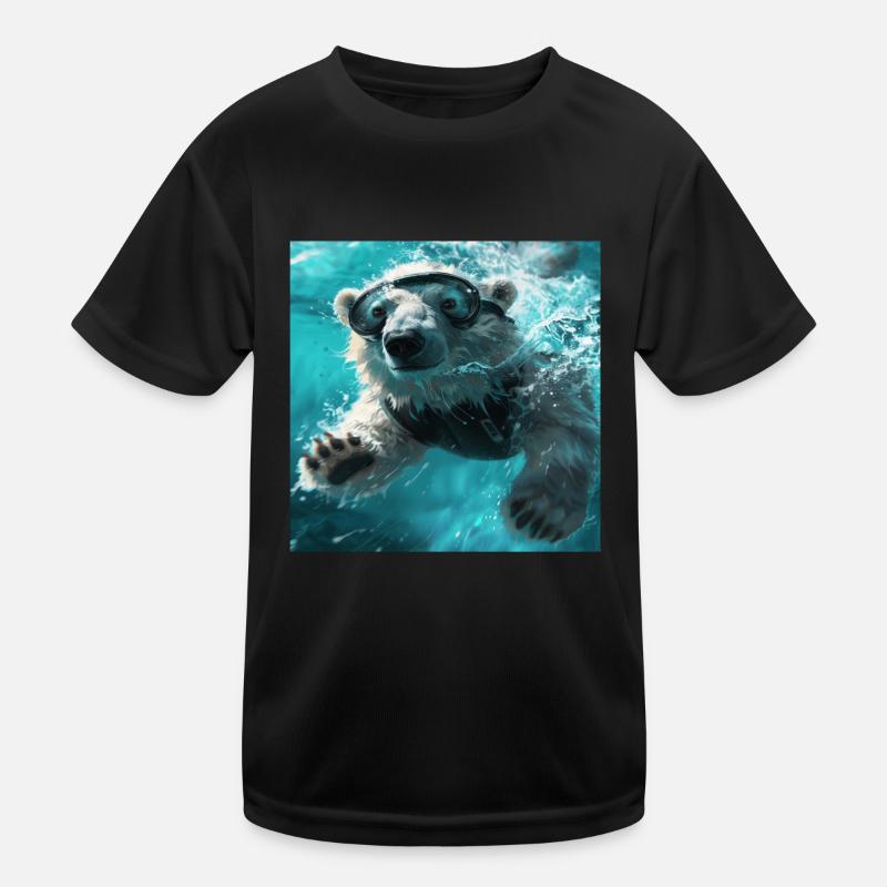 Eisbär Kinder Funktions-T-Shirt