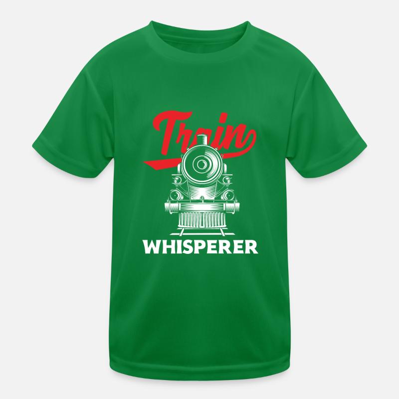 Chuchoteur de train T-shirt sport Enfant